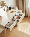 Carolina Dressing Table with Mirror