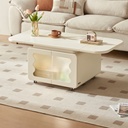 Pixie White Foldable Coffee Table
