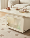 Pixie White Foldable Coffee Table