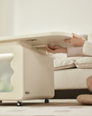 Pixie White Foldable Coffee Table