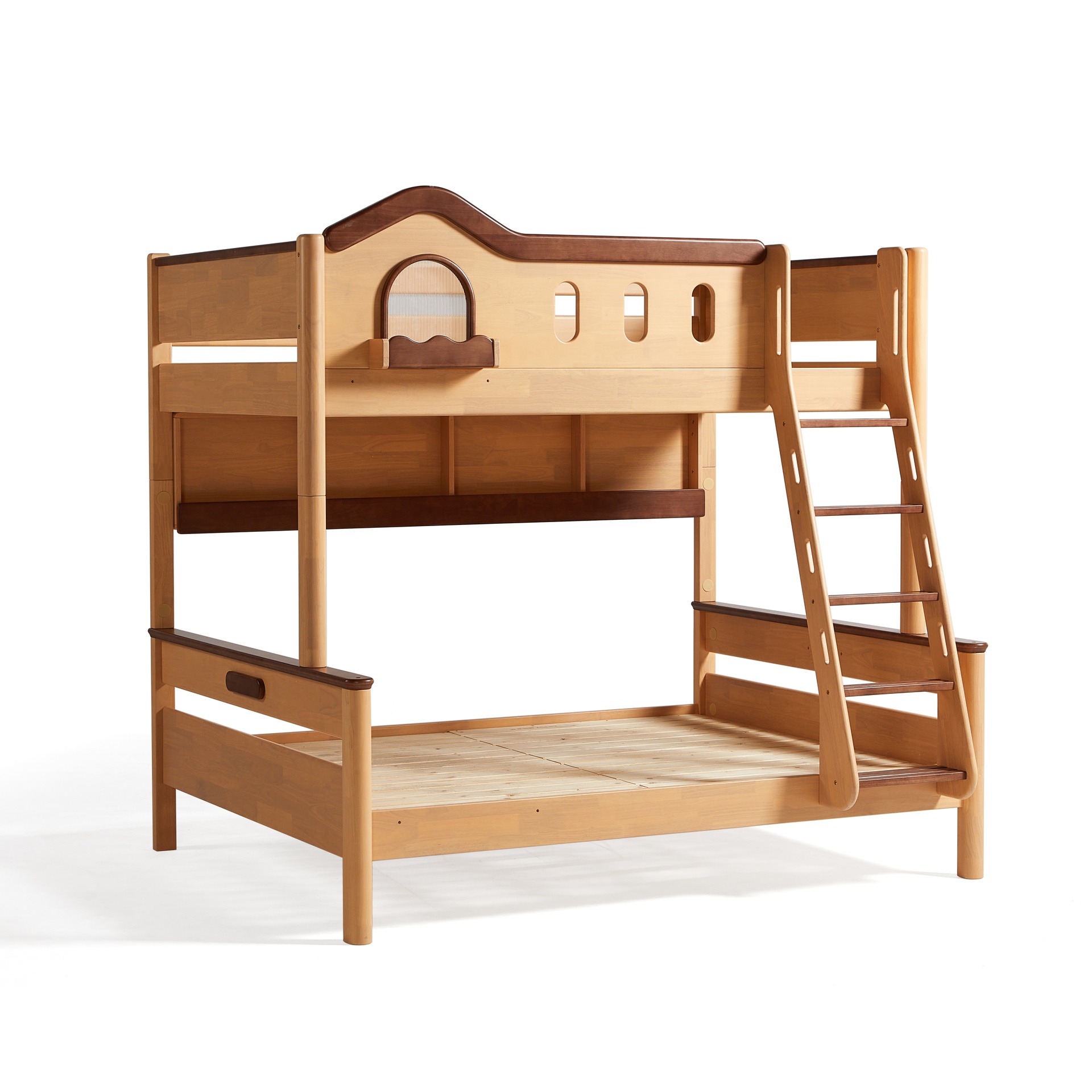 Kleo Bunk Bed with Bookshelf
