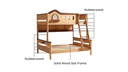 Kleo Bunk Bed with Bookshelf
