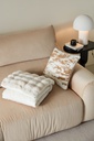 Nathanael Beige Fabric Sofa 