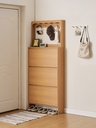 Jack Wood Shoe Cabinet 