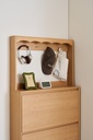 Jack Wood Shoe Cabinet 