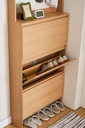 Jack Wood Shoe Cabinet 