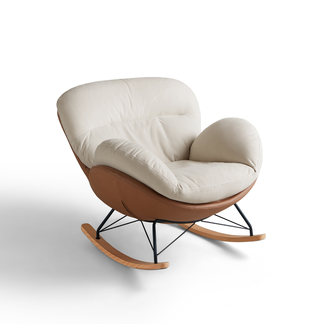 Novrynn Fabric Rocking Chair 