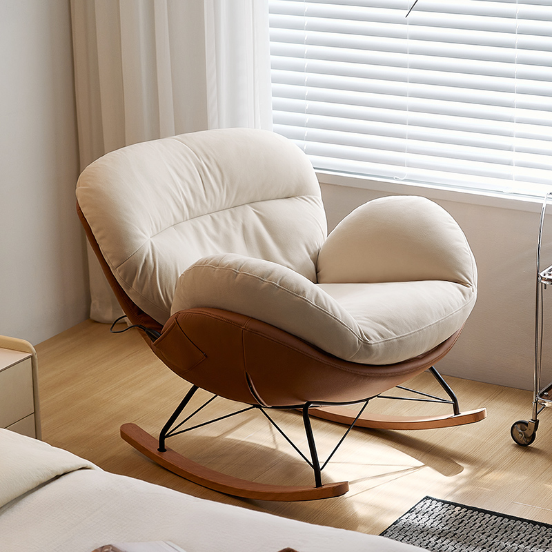 Novrynn Fabric Rocking Chair 