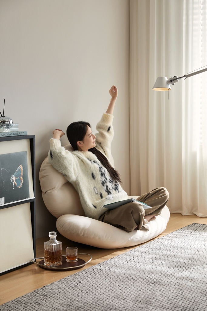 Novrynn Fabric Rocking Chair 