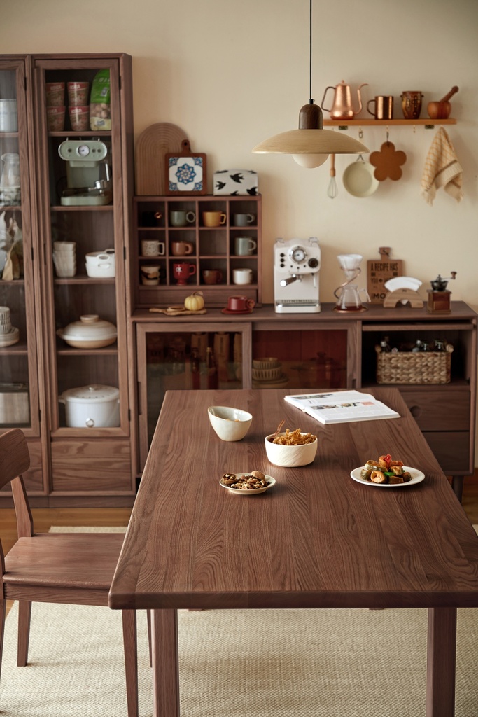 Brandon Walnut Dining Table 