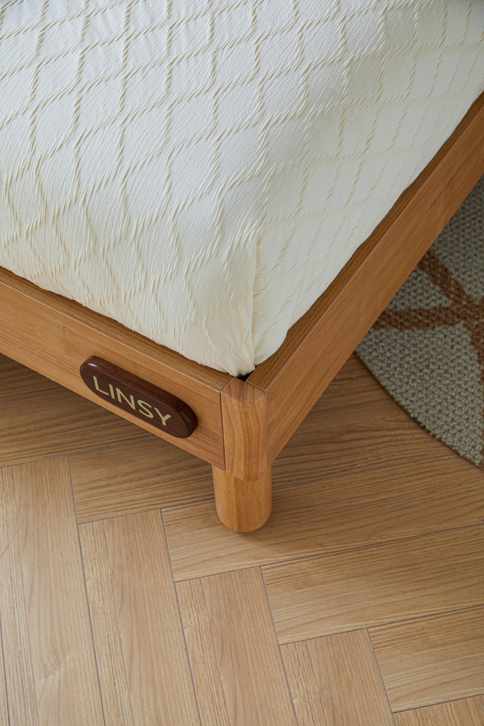 Asher Solid Wood Bed
