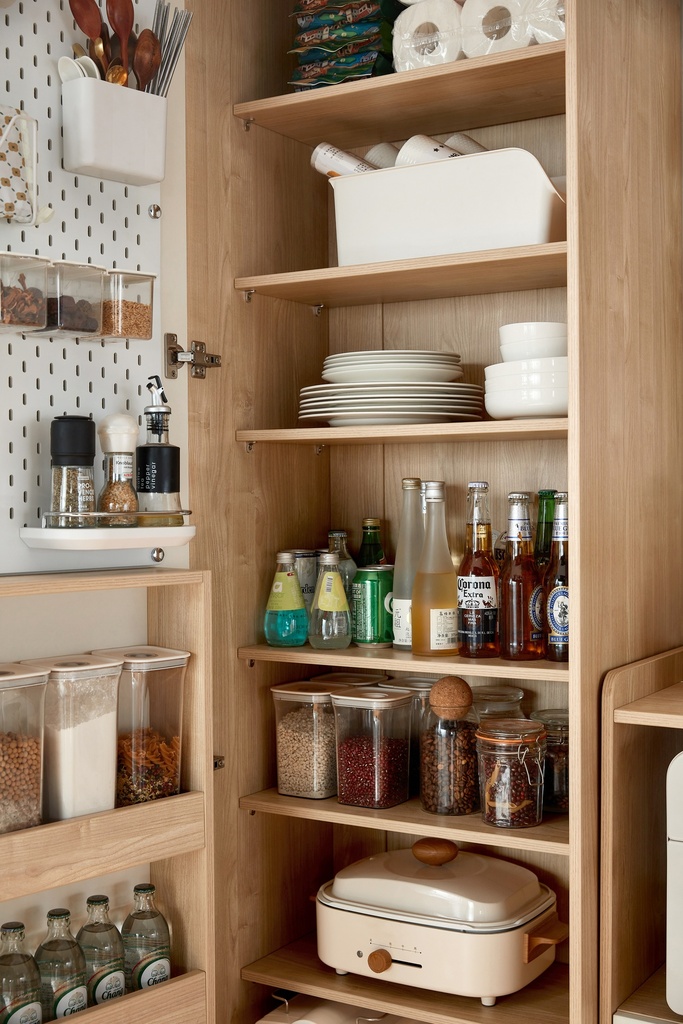 Novelle White Melamine Wardrobe Cabinet