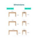 Eton Solid Wood Study Desk 