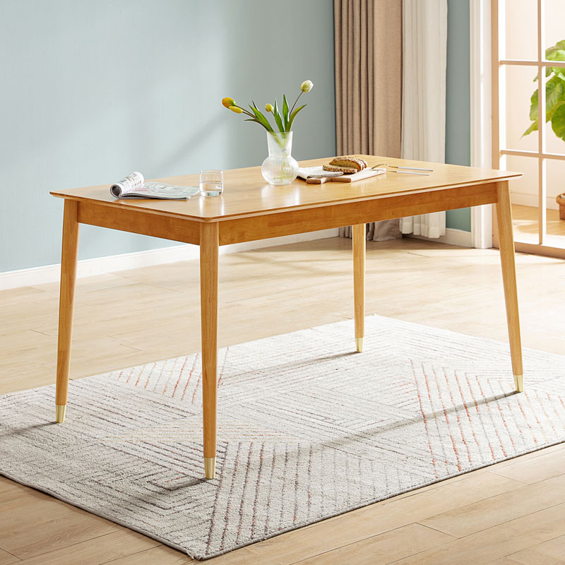 Allure Wood Solid Wood Dining Table