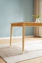 Allure Wood Solid Wood Dining Table