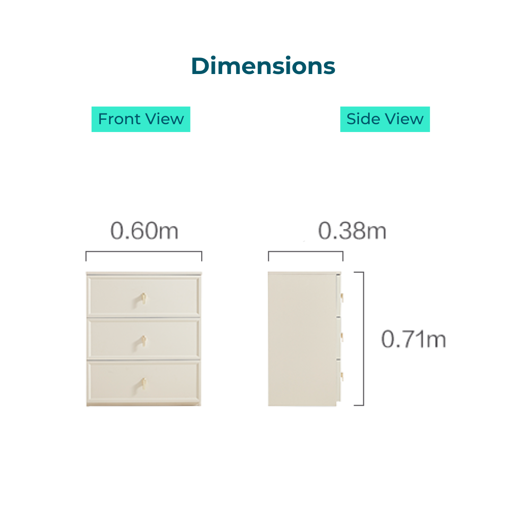 Mazy 3-Drawer Cabinet