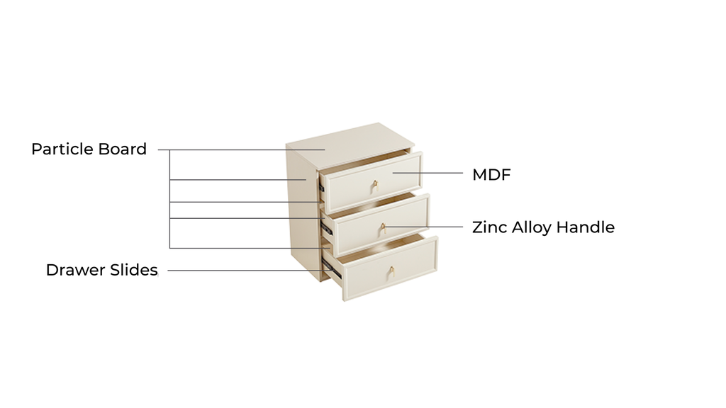 Mazy 3-Drawer Cabinet