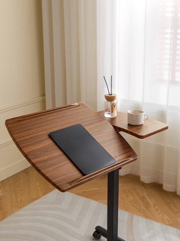 Monique Melamine Height-Adjustable Desk