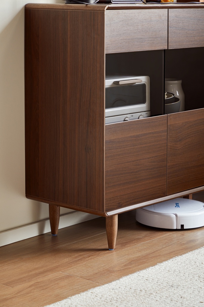 Porter Walnut Melamine Side Cabinet