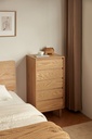 Nore Solid Wood Side Cabinet 