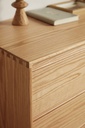 Nore Solid Wood Side Cabinet 