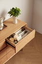 Nore Solid Wood Side Cabinet 