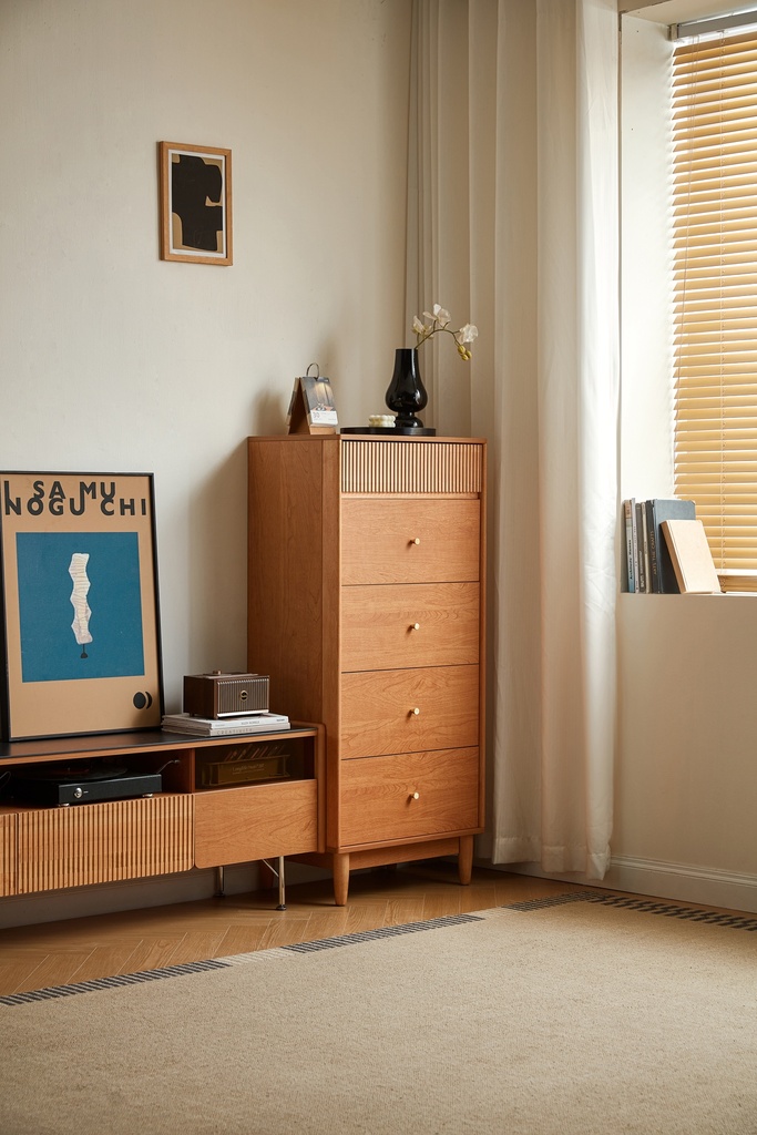 Nalo Wood Melamine Cabinet 