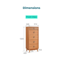 Nalo Wood Melamine Cabinet 