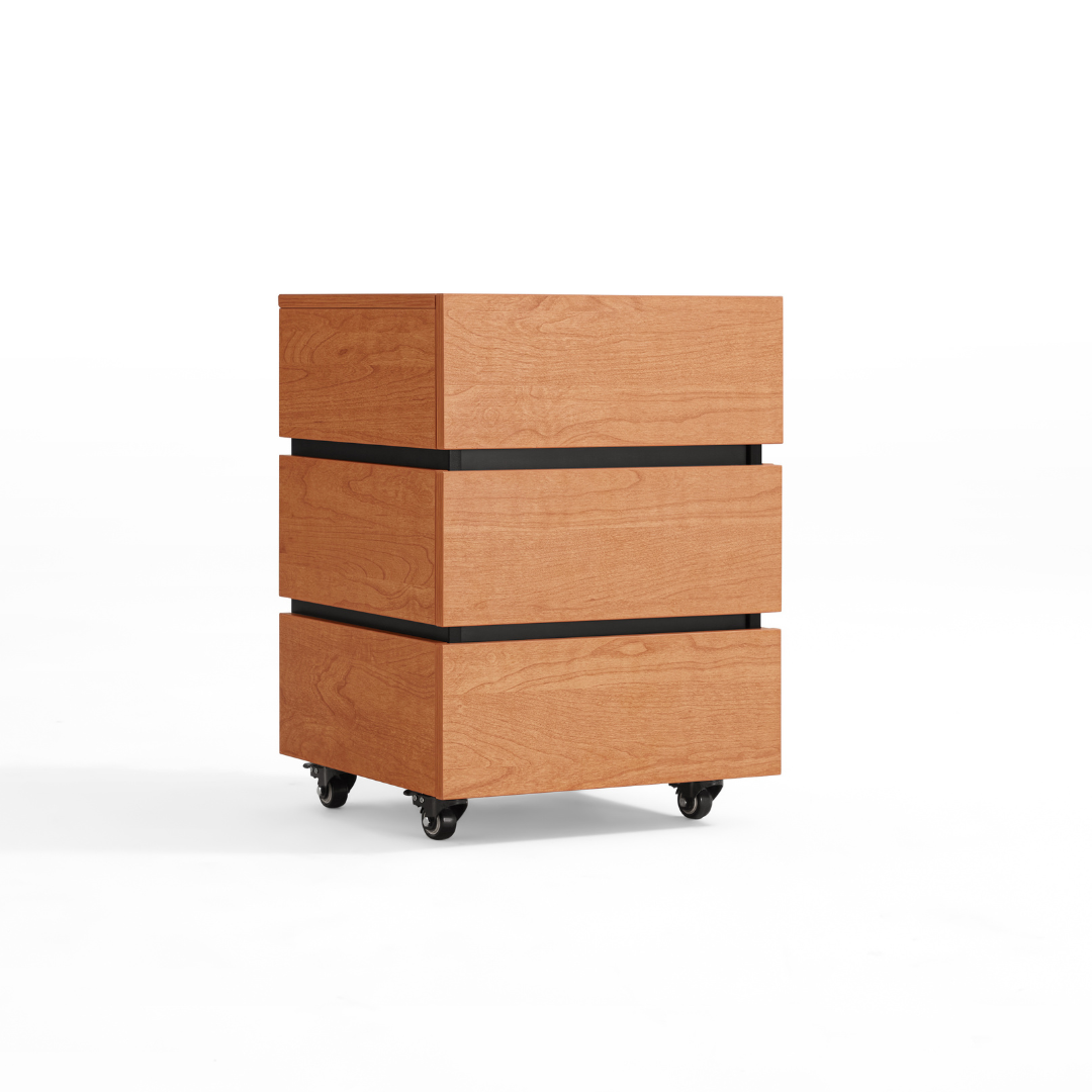 Phoebe Wood Melamine Cabinet 