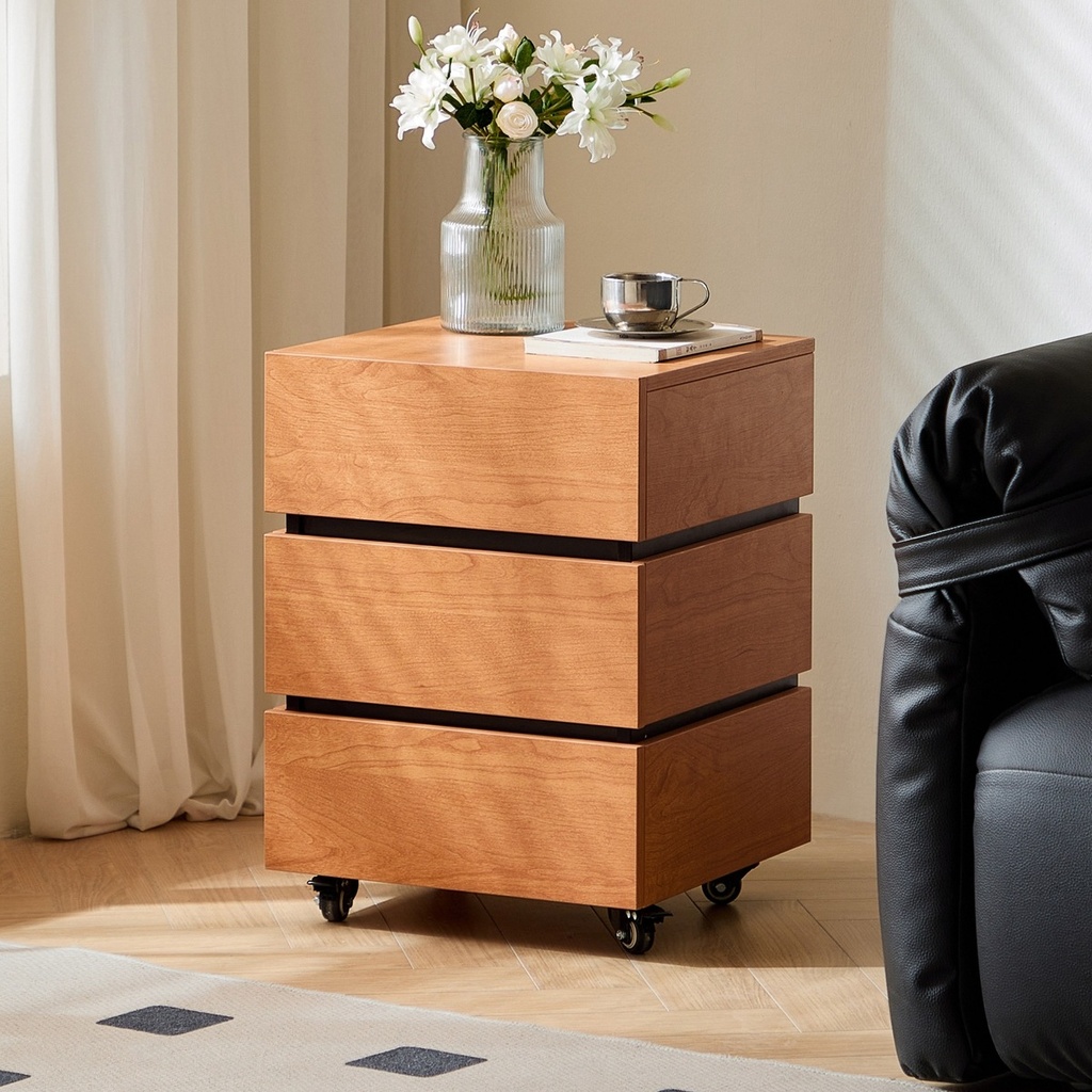 Phoebe Wood Melamine Cabinet 