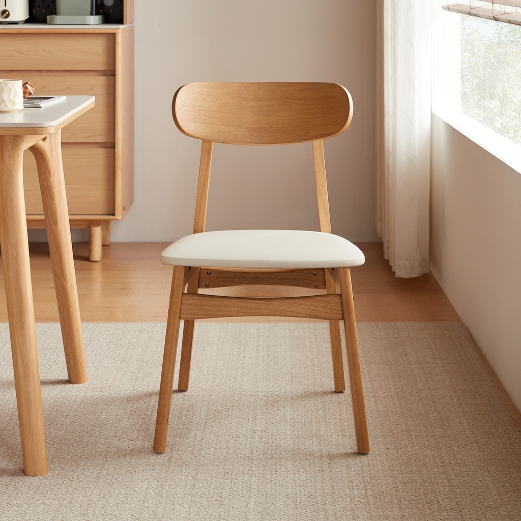 Alena Wood Dining Chair (2 pcs)