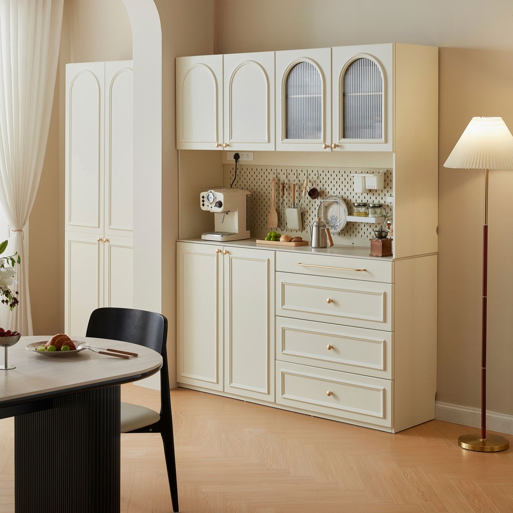 Dalia White Sideboard Cabinet