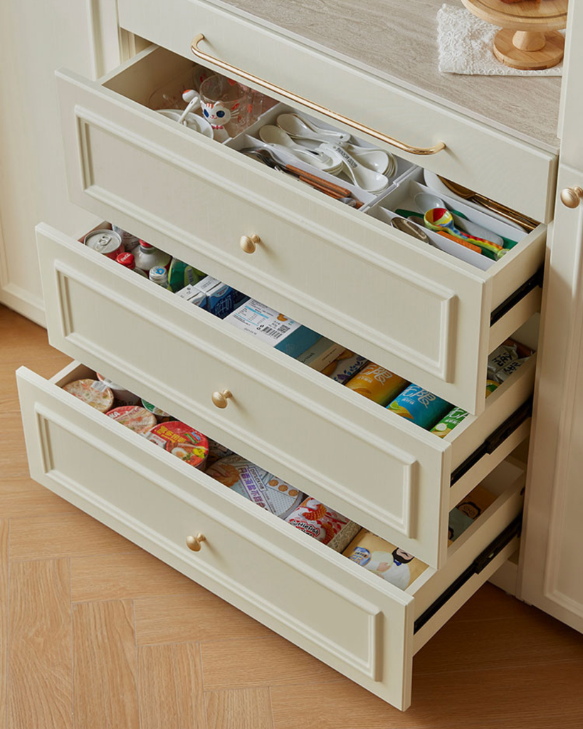 Dalia White Sideboard Cabinet