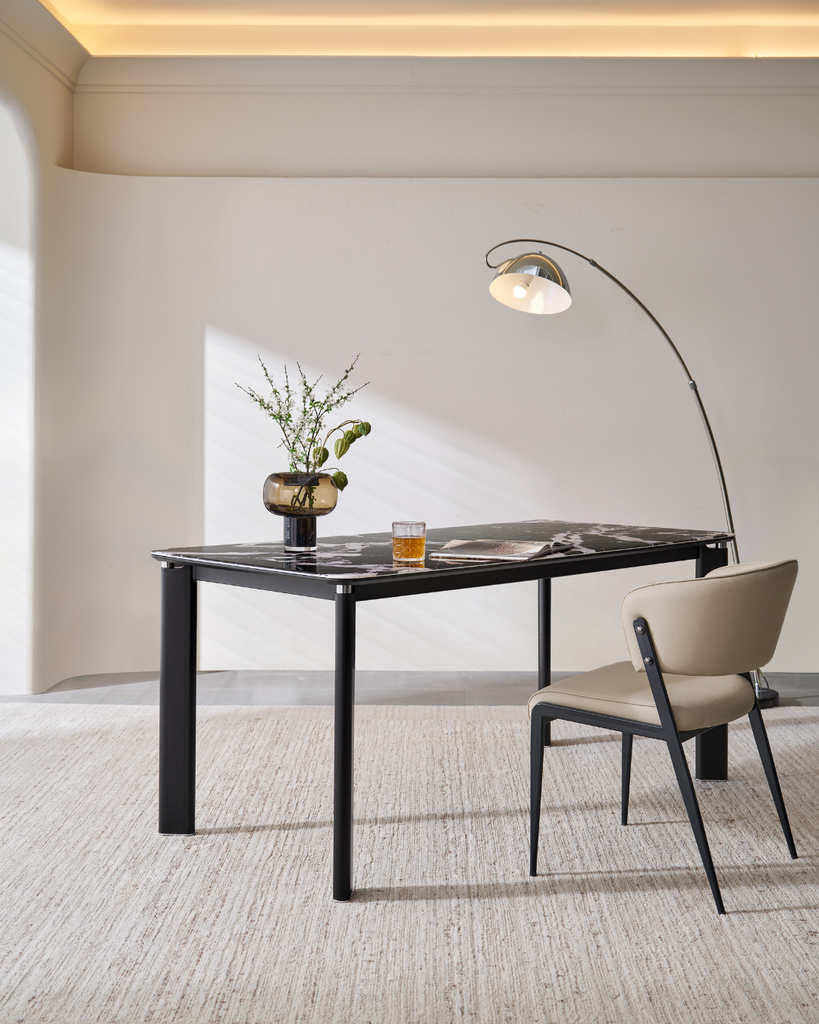 Louis Black Dining Table