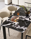 Louis Black Dining Table