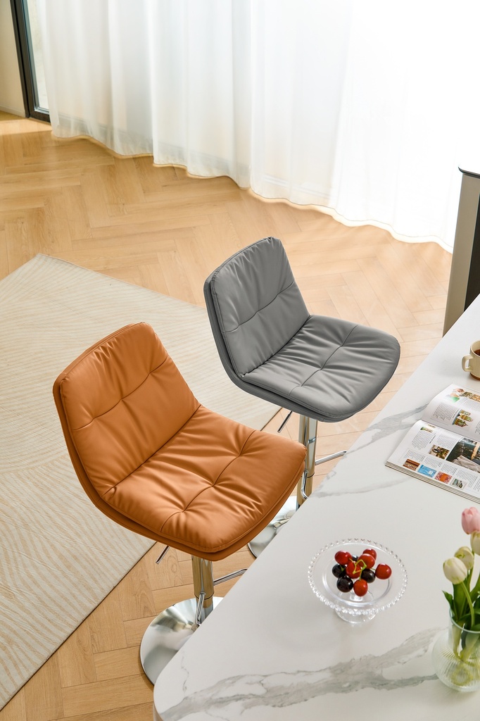 Ethan Gray Bar Chair