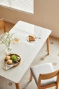 Mark Solid Wood Dining Table 