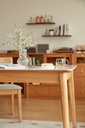 Mark Solid Wood Dining Table 