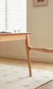 Mark Solid Wood Dining Table 