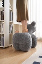 Animal Gray Stool 