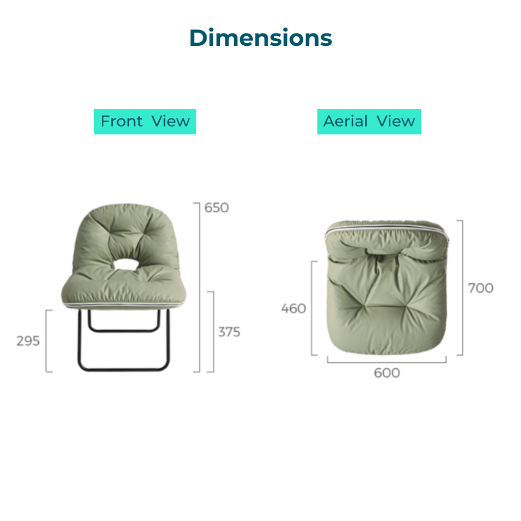 Limited Edition - Bag Chair (Chrome)