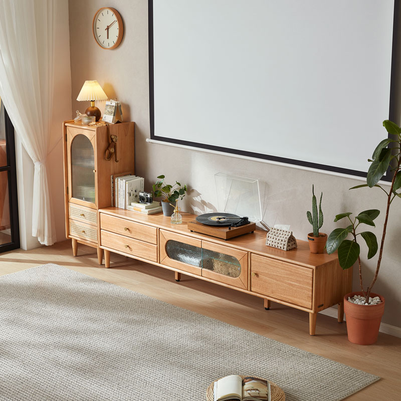 Derin Wood TV Stand