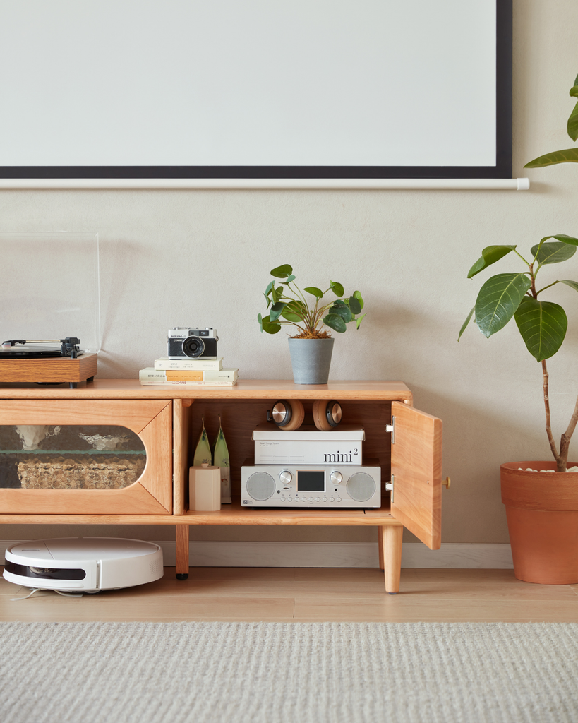 Derin Wood TV Stand