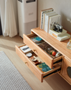 Derin Wood TV Stand