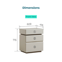 Osairis Light Gray Cabinet 