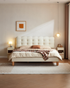 Brie Solid Wood Bed