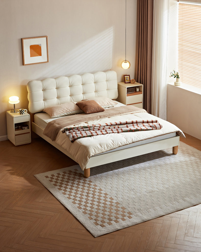 Brie Solid Wood Bed