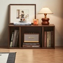Royce Open Walnut Cabinet 
