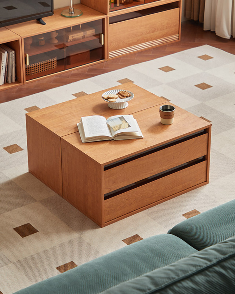 Rex Single-Drawer Wood Cabinet