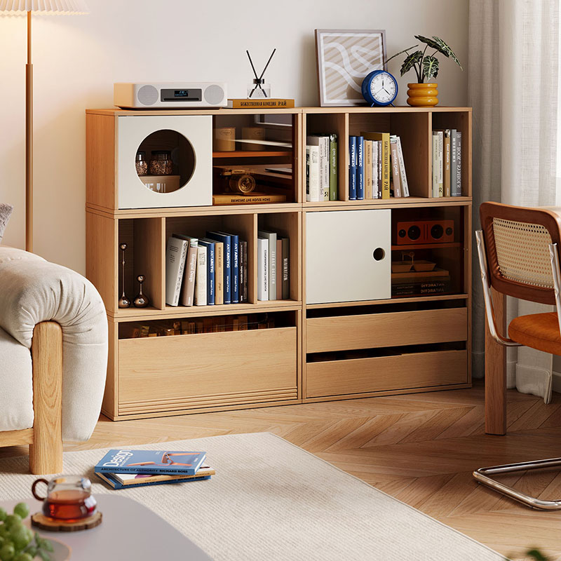 Rex Sliding-Door Wood Cabinet 